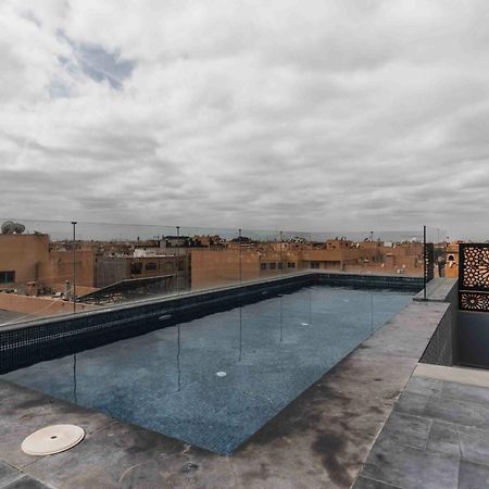 Rooftop Pool, Bright & Cozy Apartment In City Center Marrakesh Buitenkant foto