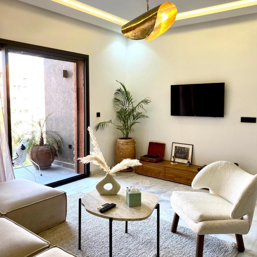 Rooftop Pool, Bright & Cozy Apartment In City Center Marrakesh Buitenkant foto