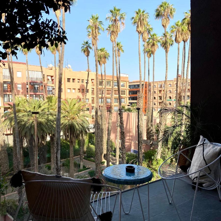 Rooftop Pool, Bright & Cozy Apartment In City Center Marrakesh Buitenkant foto