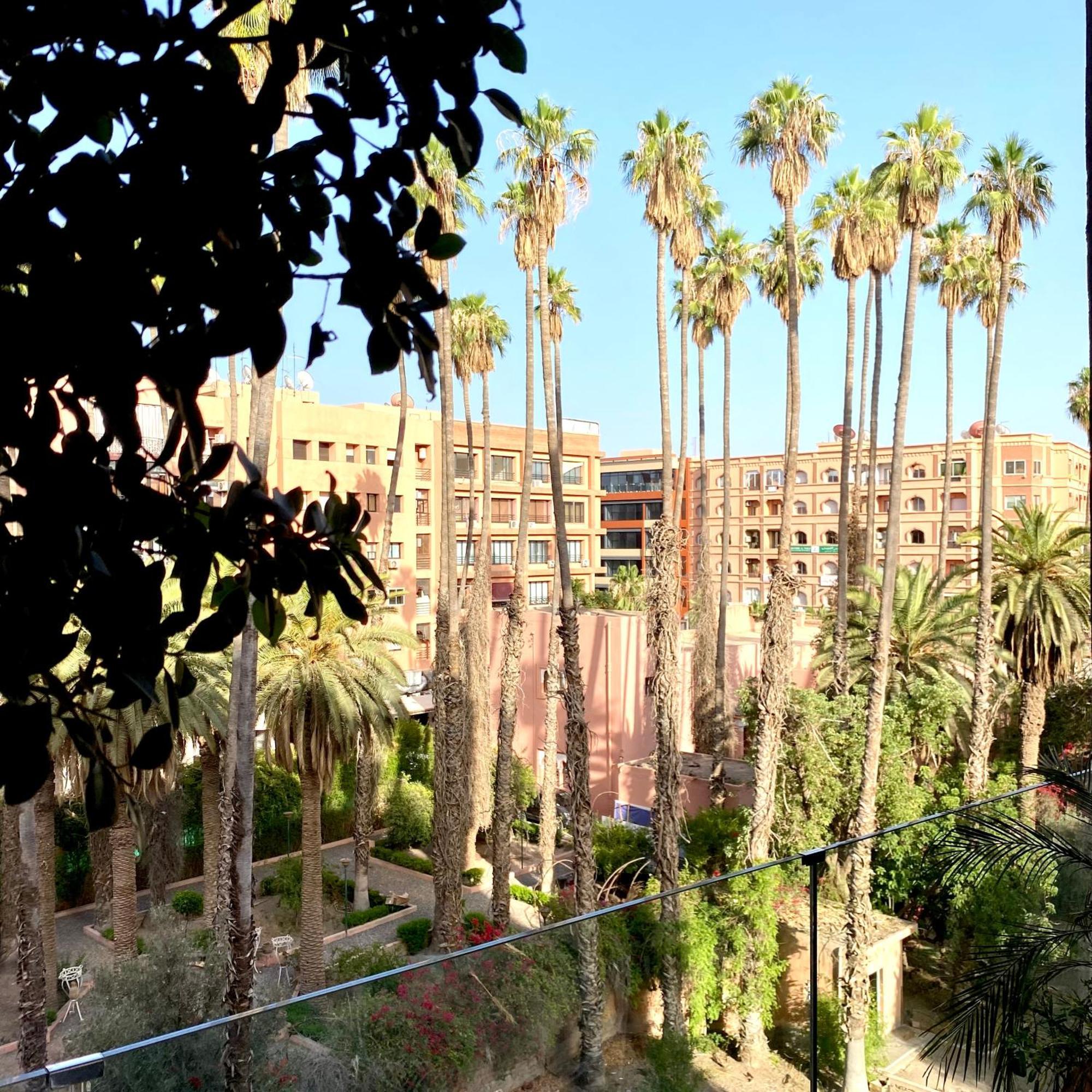 Rooftop Pool, Bright & Cozy Apartment In City Center Marrakesh Buitenkant foto